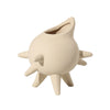 Cream Ceramic Vase with Spike Detail FD-D22120