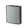 Large Rectangular Ceramic Vase with Contrast Leather Detail - Grey FD-D22141A