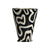 Black & White Ceramic Vase FD-D23033