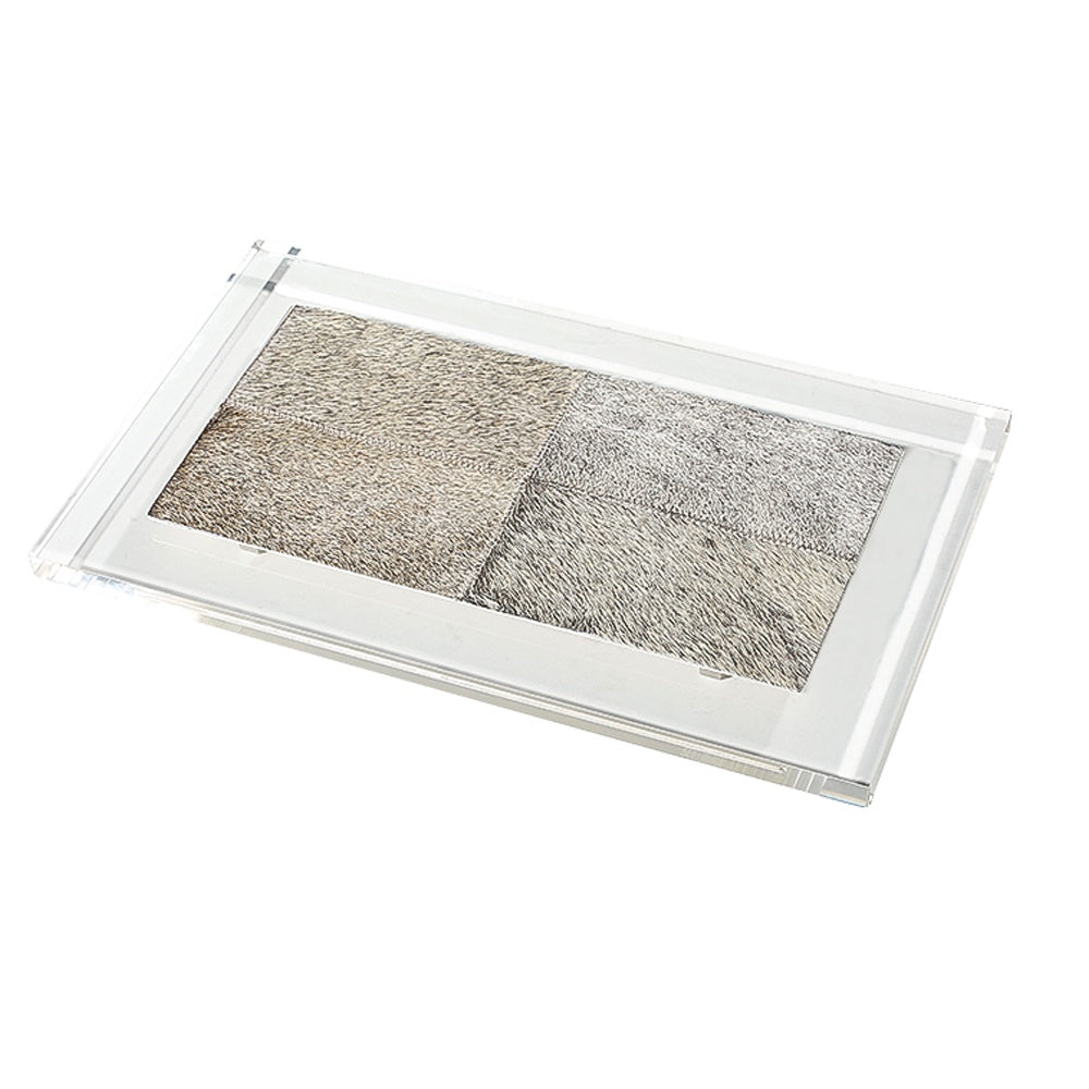 Acrylic & Hair-on-Hide Tray FD-YL21005C