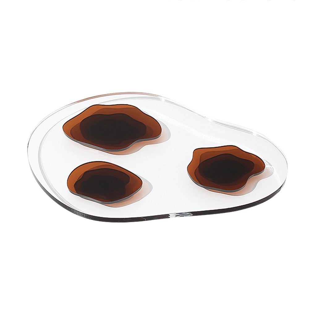 Acrylic Tray - Brown FD-YL21019B