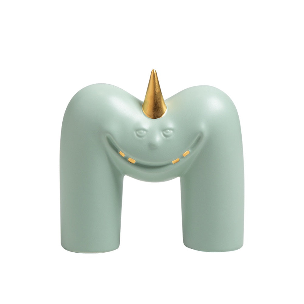 Green Ceramic Monster FF-D23057