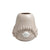 Beige Ceramic Vase with Hair & Mouth Detail FF-D23098
