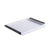 White Matte Acrylic Tray with Stainless Steel Handles G0925A
