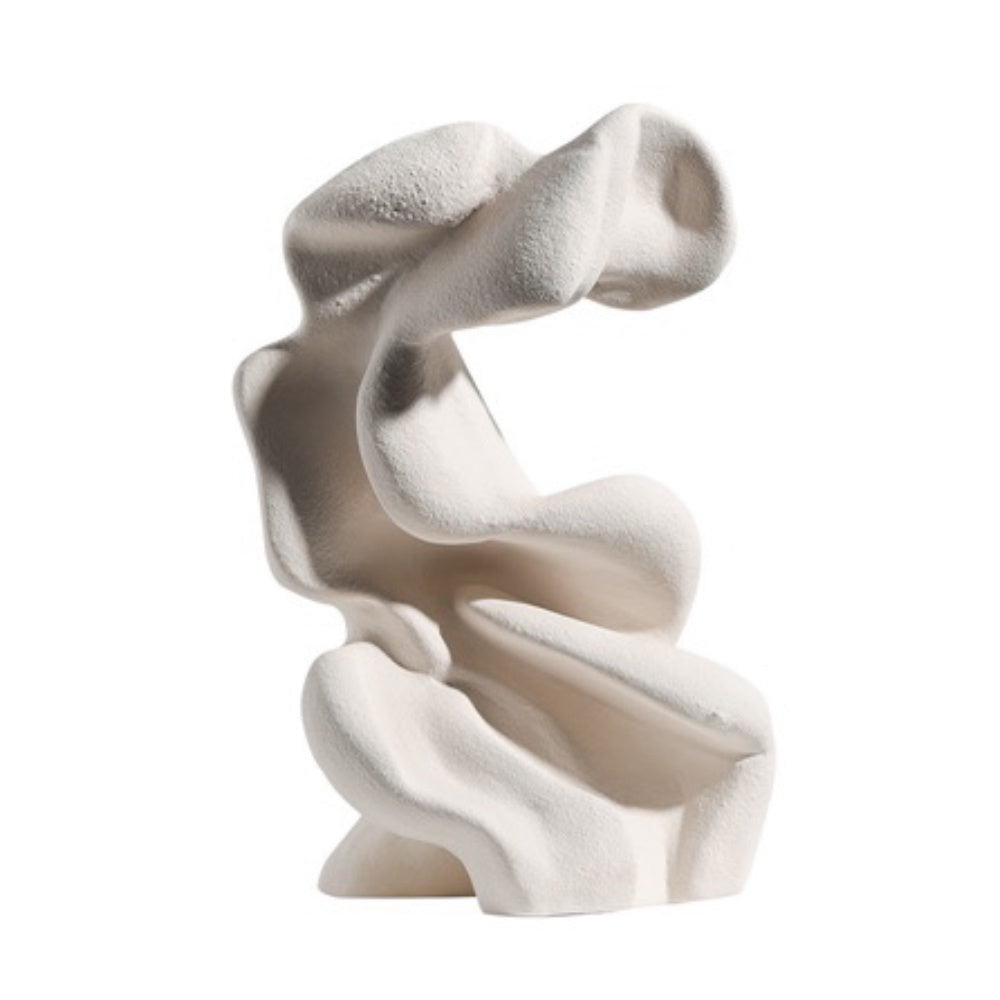 Beige Abstract Ceramic Sculpture GT352-B
