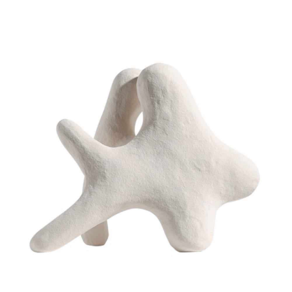 Beige Abstract Ceramic Sculpture GT356-B