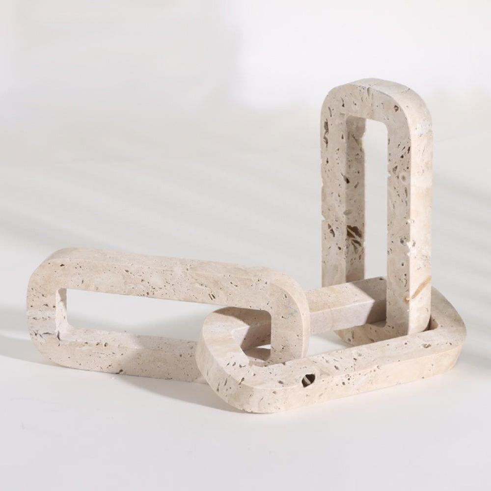 Beige Travertine Chain Links H1618A