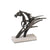 Metal Horse Bust with Marble Base H1855S