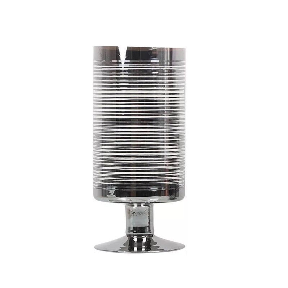 Glass Striped Hurricane Vase - Large HJM-003