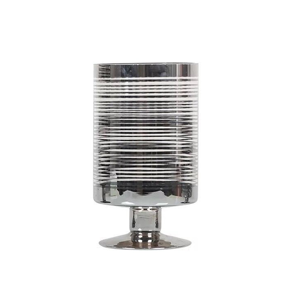 Glass Striped Hurricane Vase - Medium HJM-004