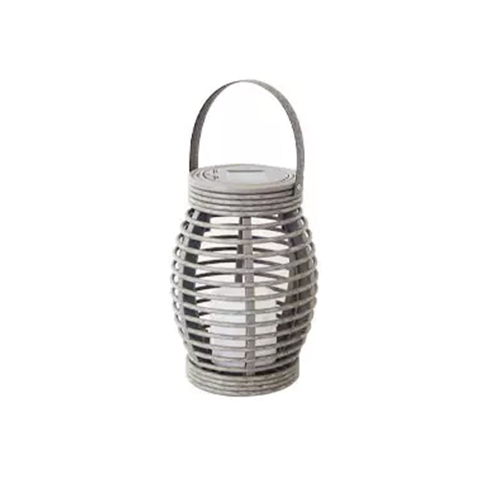 Solar Vase Shaped Rattan Lantern - Small HK-SL001-19