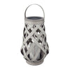 Solar Cross-Woven Rattan Lantern - Large HK-SL001-30