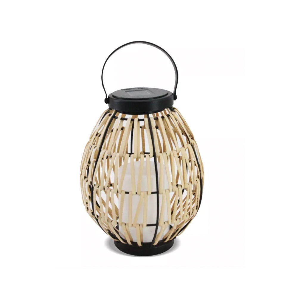 Solar Polyrattan Lantern - Small HK-SL001-43