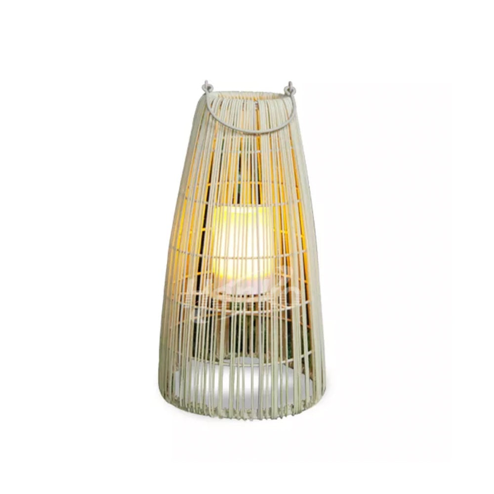Solar Polyrattan Lantern - Small HK-SL018-14