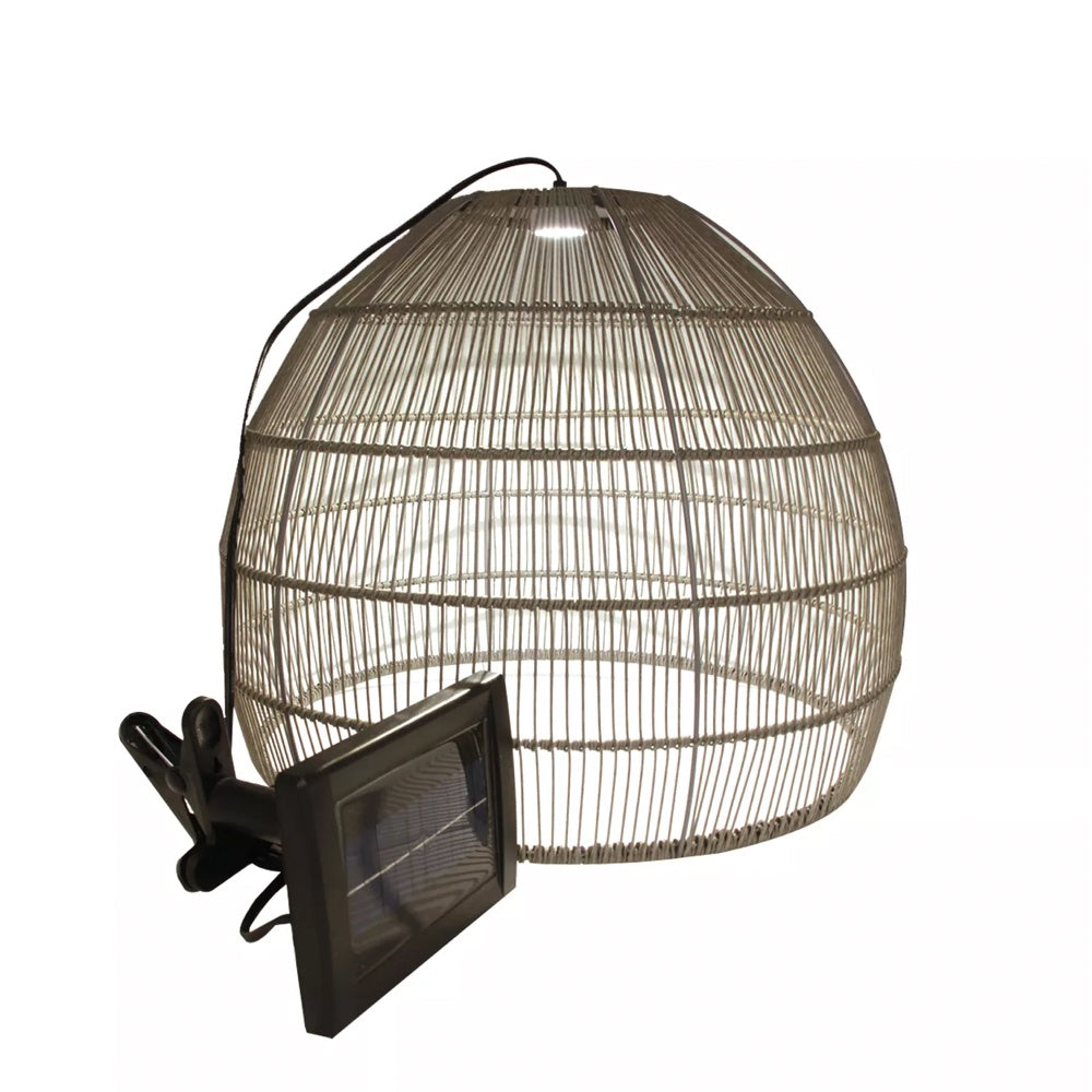 Solar Polyrattan Pendant Light HK-SL700-1