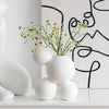 White Ceramic Bubble Bud Vase HP1524