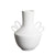 White Ceramic Vase with Handle Detail HP1580