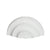 White Semicircle Ceramic Bud Vase HP1606