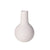 White Ceramic Ribbed Vase HP2502