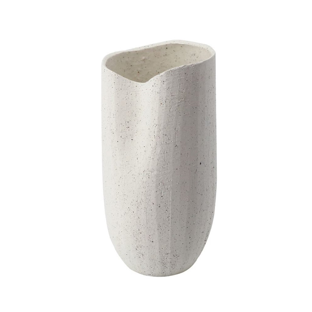 White Ceramic Vase HPST0021W2
