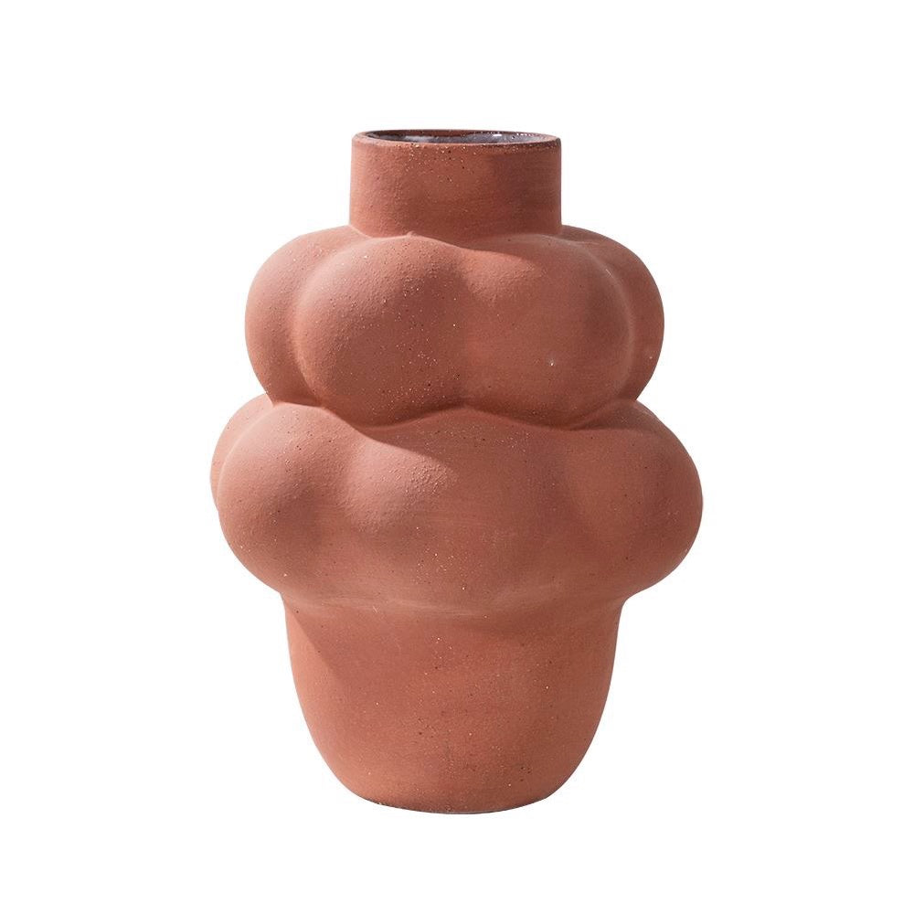 Clay Ceramic Bubble Vase HPST4358O