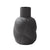 Black Ceramic Textured Vase HPST4359B