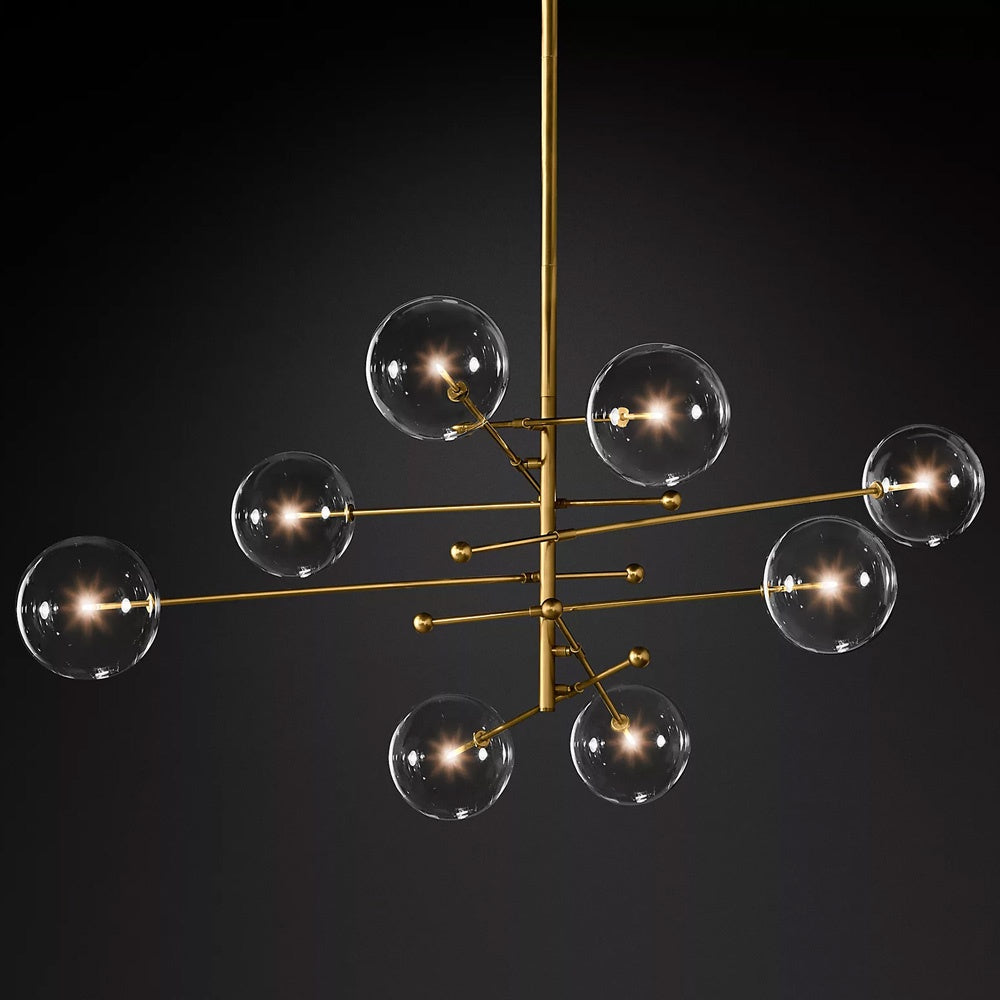 William 8-Light Chandelier - Gold HX-CPL047-G