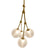 Comber 4-Light Pendant Light - Gold HX-CPL062-4-G