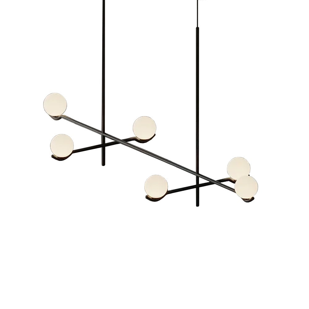 Draco Linear Pendant Light - Black I-PL-202305