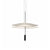 Zena Pendant Light Black - 50cm I-PL-9092-50B