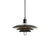 Small Halo Pendant Light - Black I-PL-D350S-B