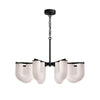 Ferris Chandelier - Black I-PL-D684-B