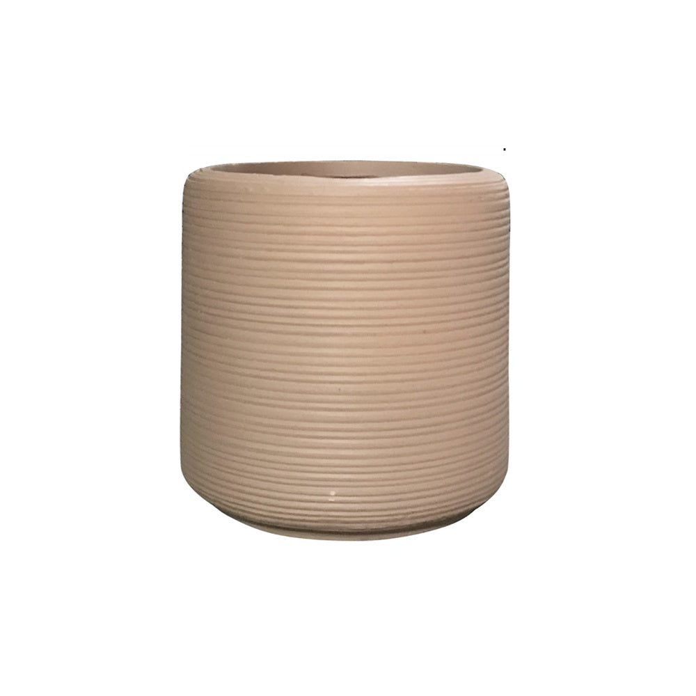 Brown Fiber Clay Planter - B JY017R-2-BR - On Sale