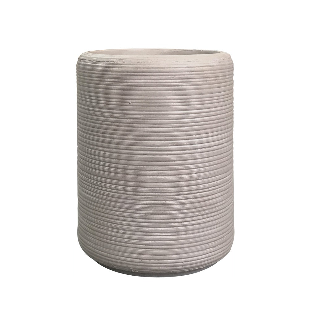 Grey Fiber Clay Planter - D JY018R-2-GR - On Sale