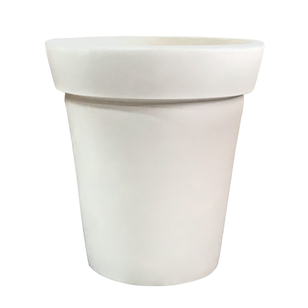 Light Beige Fiber Clay Planter - Large JY03184-L-BG - On Sale