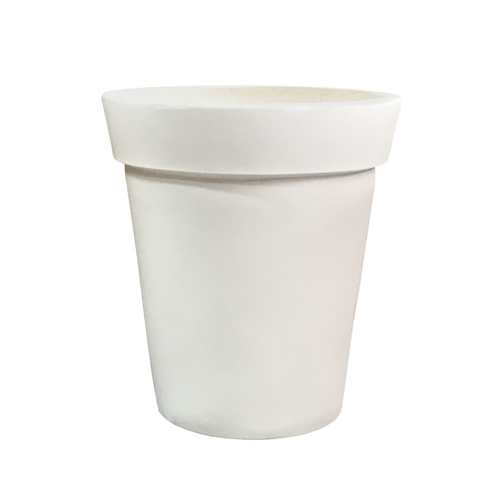 Light Beige Fiber Clay Planter - Medium JY03184-M-BG - On Sale
