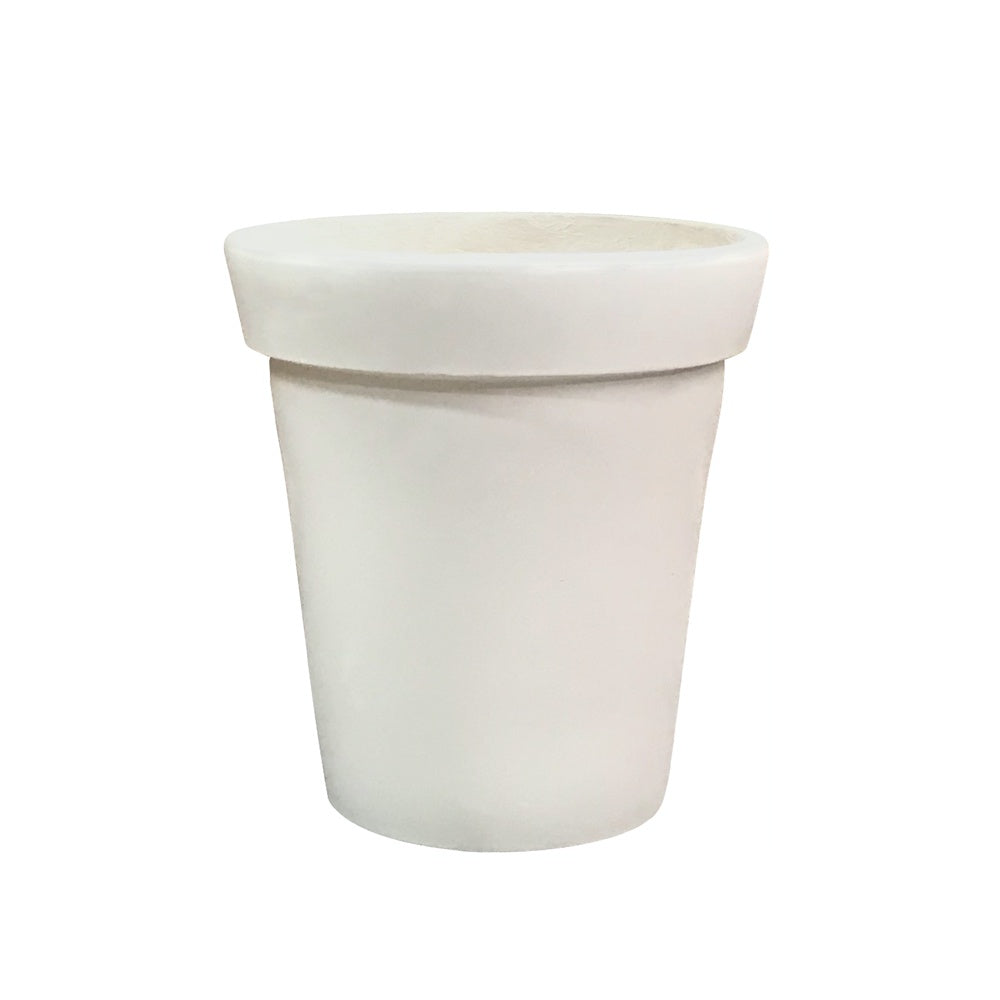Light Beige Fiber Clay Planter - Small JY03184-S-BG - On Sale