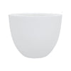 White Modern Fiber Clay Planter - Mediium JY03195-M-WH