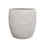Offwhite Textured Cement Planter - Medium JY10002-M-LB