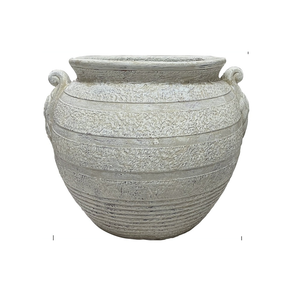 Antique Distressed Cement Planter - Large JY10004-2 - On Sale