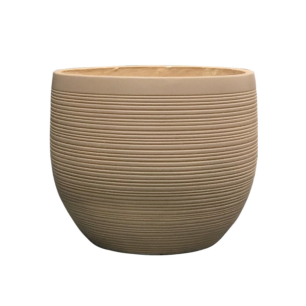 Brown Fiber Clay Planter - Small JY2020-52M-BR - On Sale