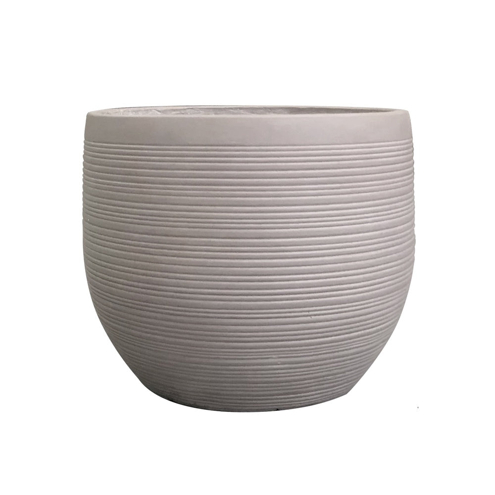 Grey Fiber Clay Planter - Small JY2020-52M-GR - On Sale