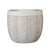 Antique Beige Two-Tone Fiber Clay Planter - Large JY2020-9L الغراس