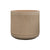 Brown Fiber Clay Planter - Large JY2021-36L-BR الغراس