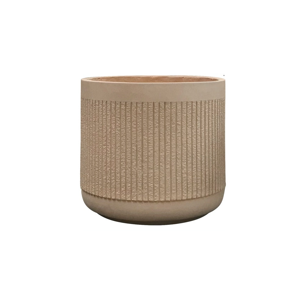 Brown Fiber Clay Planter - Medium JY2021-36M-BR - On Sale