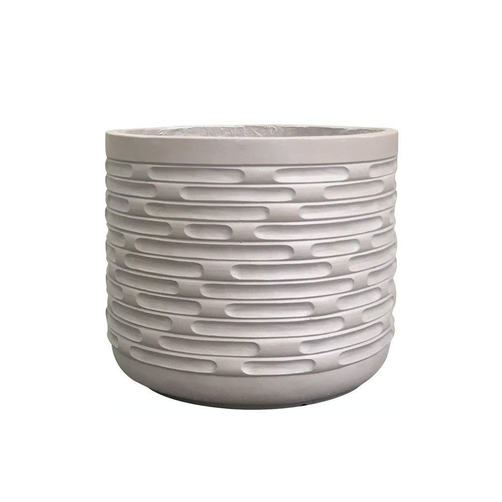 Grey Fiber Clay Planter - Medium JY2021-48M-GR - On Sale