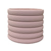 Blush Ribbed Fibre Clay Planter - Large JY2021-50L-PK