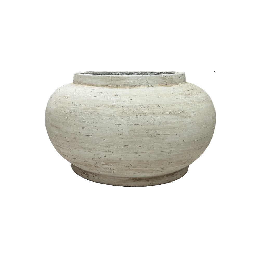 Antique Distressed Cement Planter - Large JY276-1 - On Sale