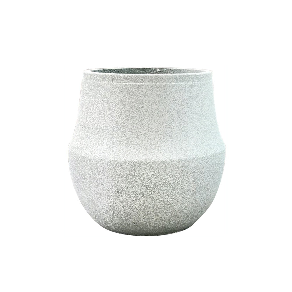 Antique White Cement Planter - Small JY278-3 - On Sale