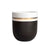 Black & White Fiber Clay Planter with Gold Detail - Small JY88080-1-S الغراس